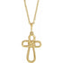 14k-yellow-knotted-cross-16-18"-necklace