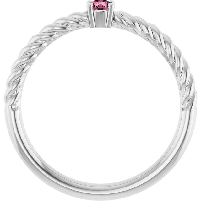 sterling-silver--natural-pink-tourmaline-solitaire-rope-ring