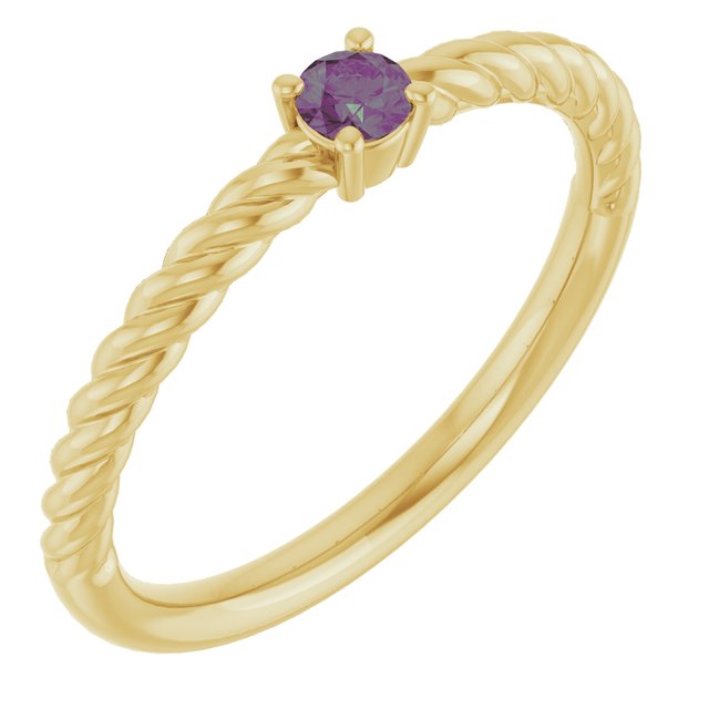 14k-yellow-1/5-ct-natural-diamond-solitaire-rope-ring