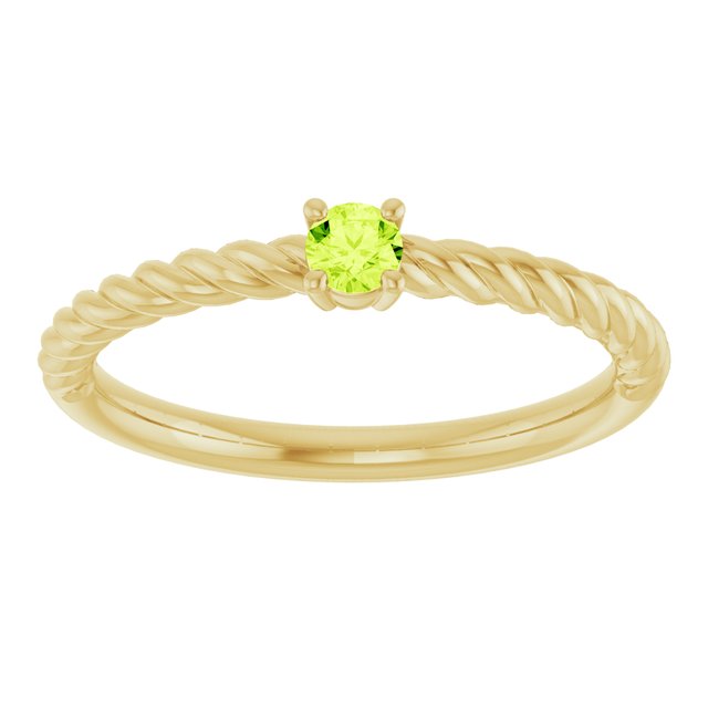 14k-yellow--natural-peridot-solitaire-rope-ring