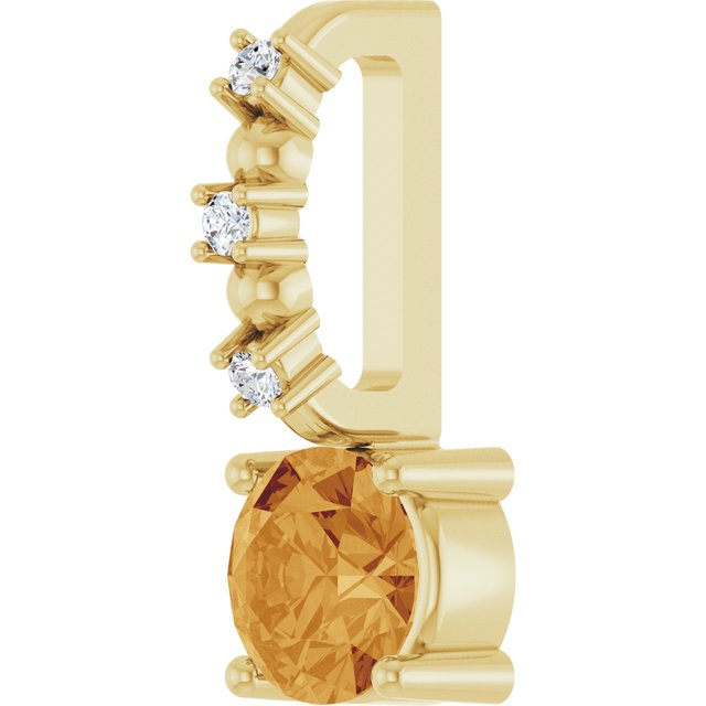 14k-yellow-imitation-citrine-&-.01-ctw-natural-diamond-charm/pendant