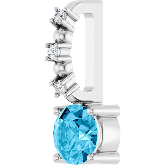 14k-white-imitation-aquamarine-&-.01-ctw-natural-diamond-charm/pendant