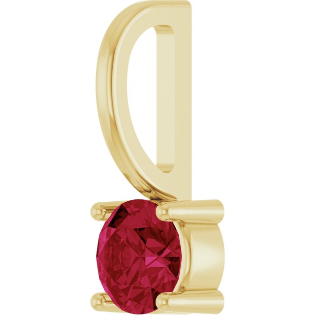 14k-yellow-lab-grown-ruby-solitaire-charm/pendant