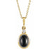 14k-yellow--natural-black-onyx-&-.03-ct-natural-diamond-16-18"-necklace