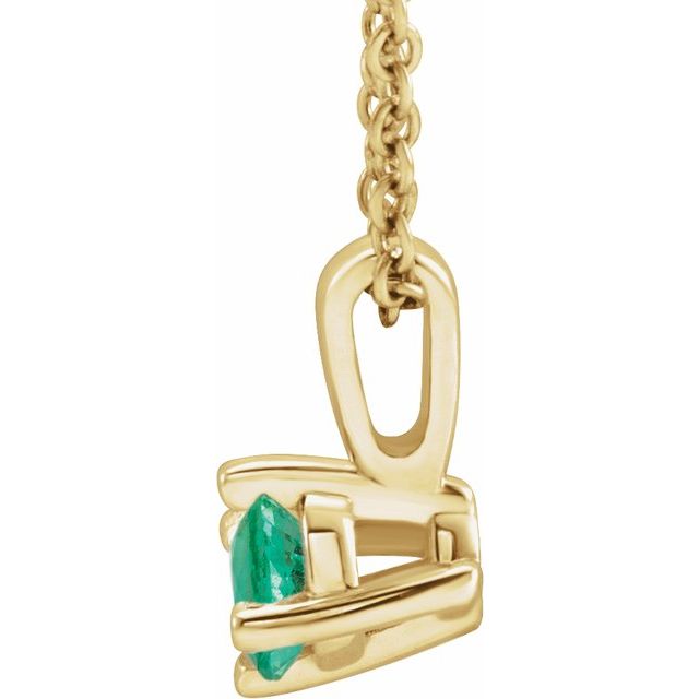 14k-yellow-gold--lab-grown-emerald-solitaire-16-18"-necklace
