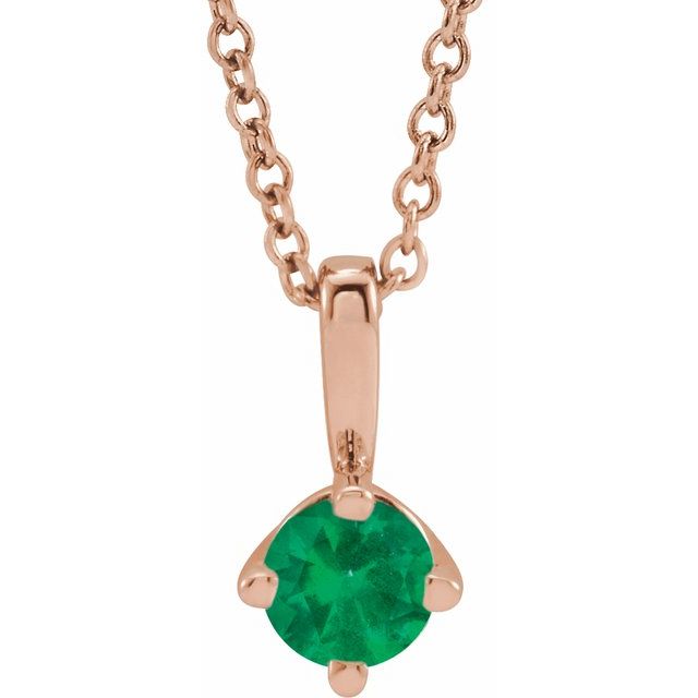 14k-rose-gold-lab-grown-emerald-16-18-in