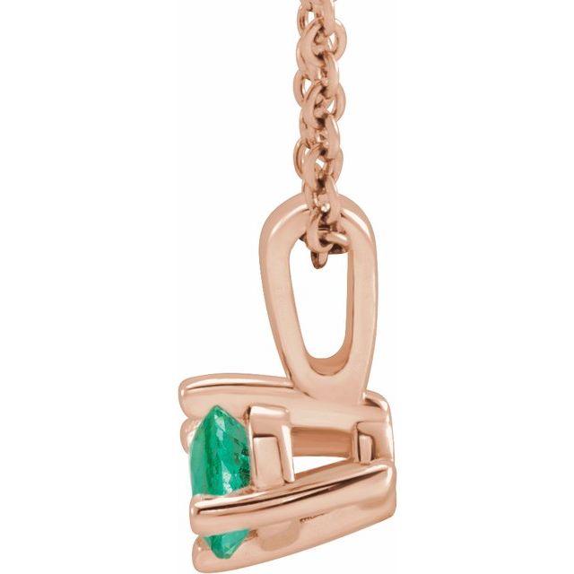 14k-rose-gold--lab-grown-emerald-solitaire-16-18"-necklace