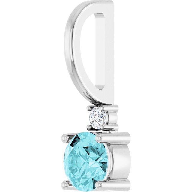14k-white-natural-blue-zircon-&-.015-ct-natural-diamond-charm/pendant