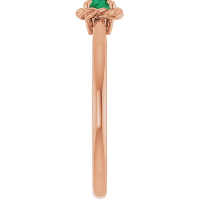 14k-rose-gold-lab-grown-emerald-solitaire-rope-ring