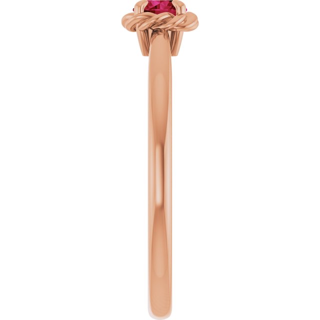 14k-rose-gold-lab-grown-ruby-solitaire-rope-ring