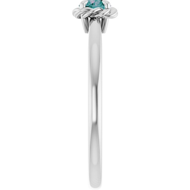 14k-white-gold-lab-grown-alexandrite-solitaire-rope-ring