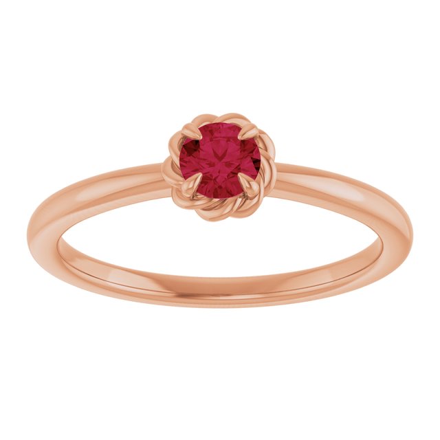 14k-rose-gold-lab-grown-ruby-solitaire-rope-ring