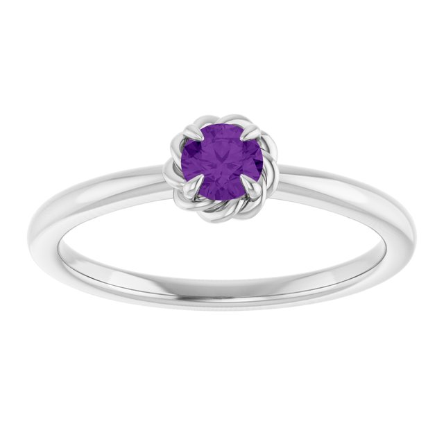 14k-white-natural-amethyst-solitaire-rope-ring