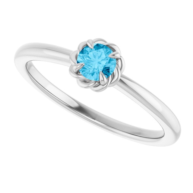 14k-white-natural-aquamarine-solitaire-rope-ring