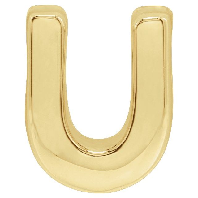 14k-yellow-gold-6.5-x-3.3-mm-initial-u