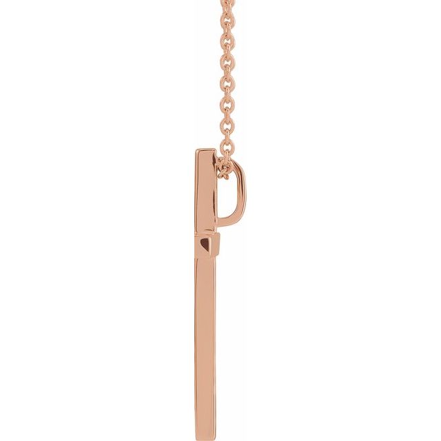 14k-rose--cross-18"-necklace