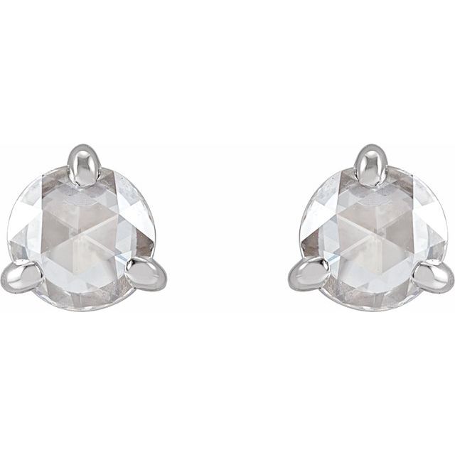 sterling-silver--rose-cut-lab-grown-moissanite-stud-earrings