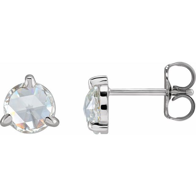 sterling-silver--rose-cut-lab-grown-moissanite-stud-earrings