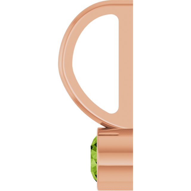 14k-rose-natural-peridot-charm/pendant