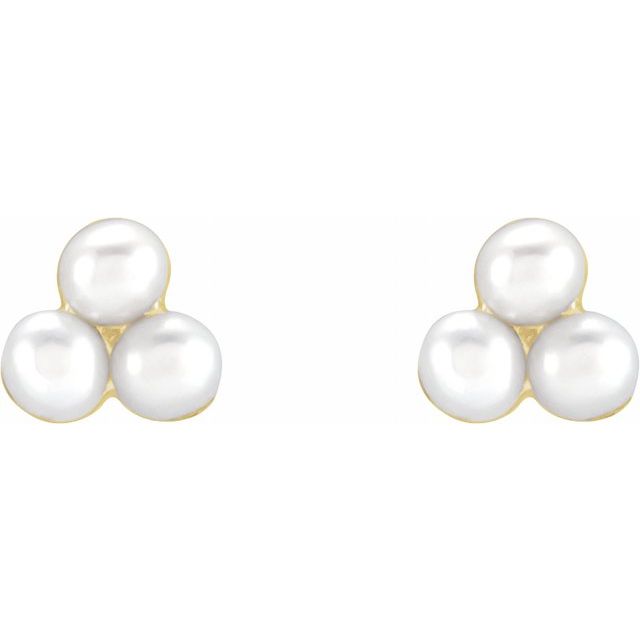 14k-yellow-cultured-white-freshwater-pearl-cluster-earrings