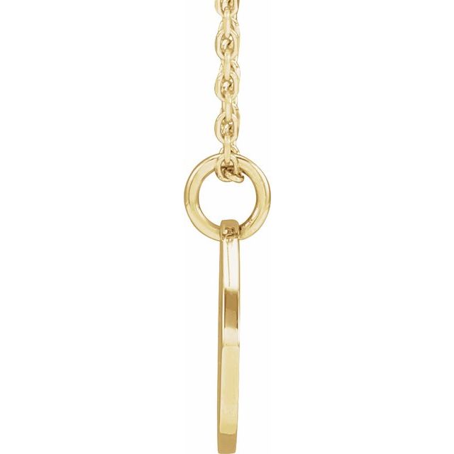 14k-yellow--pierced-cross-16-18"-necklace