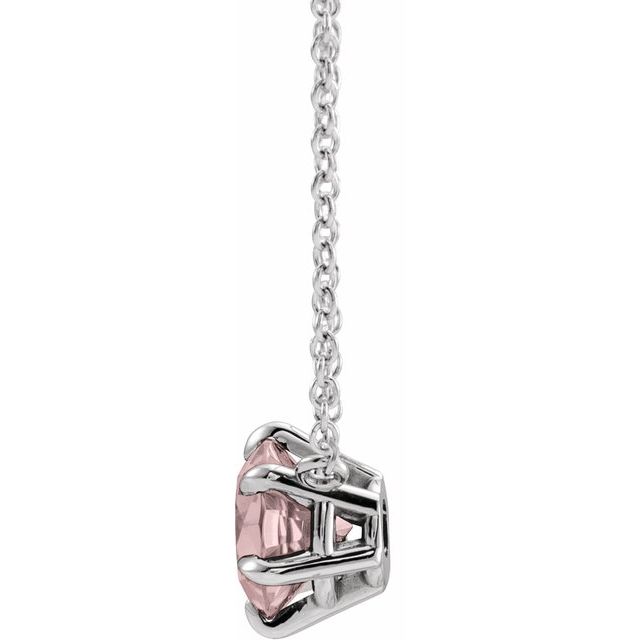 14k-white-natural-pink-morganite-solitaire-18"-necklace
