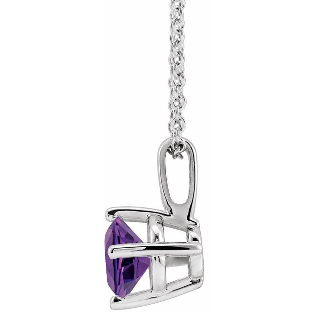 14k-white--natural-amethyst-solitaire-16-18"-necklace