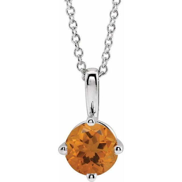14k-white--natural-citrine-solitaire-16-18"-necklace