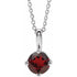 14k-white--natural-mozambique-garnet-solitaire-16-18"-necklace