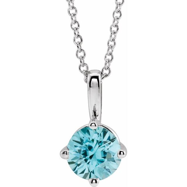14k-white--natural-blue-zircon-solitaire-16-18"-necklace