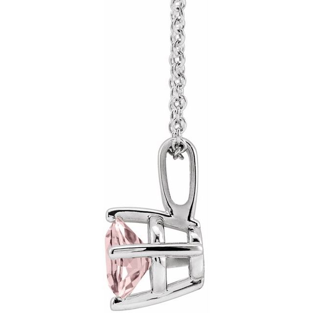 14k-white--natural-pink-morganite-solitaire-16-18"-necklace