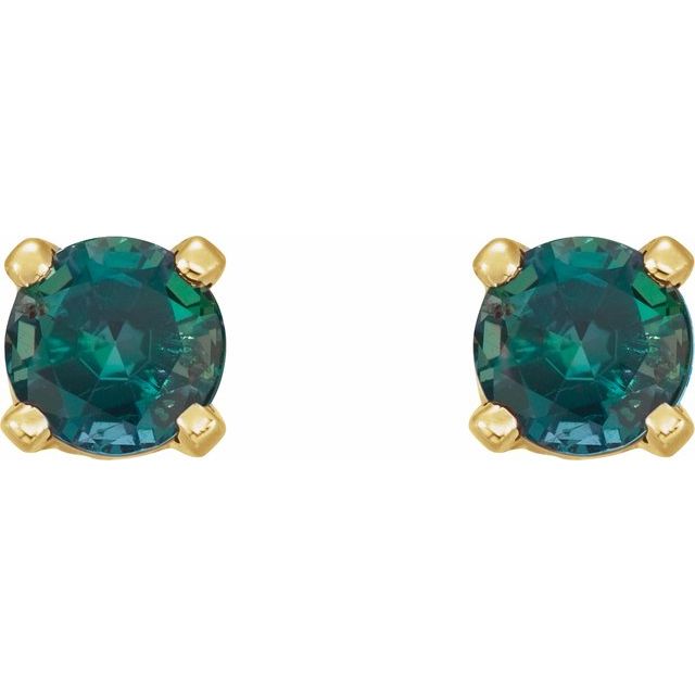 14k-yellow-lab-grown-alexandrite-earrings
