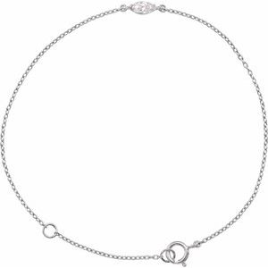 1/4 ct Lab-Grown Diamond Bracelet