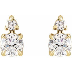 1/3 ct Lab-Grown Diamond Earrings