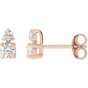 1/3 ct Lab-Grown Diamond Earrings