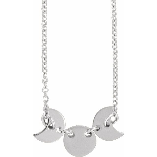 14k-white-triple-goddess-18"-necklace