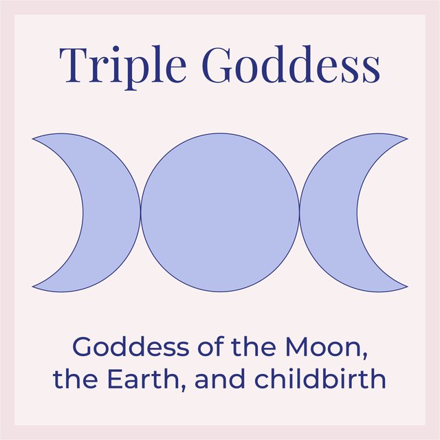 14k-white-triple-goddess-18"-necklace