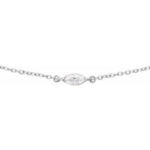 1/4 ct Lab-Grown Diamond Necklace