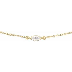 1/4 ct Lab-Grown Diamond Necklace