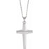 14k-white-cross-18"-necklace