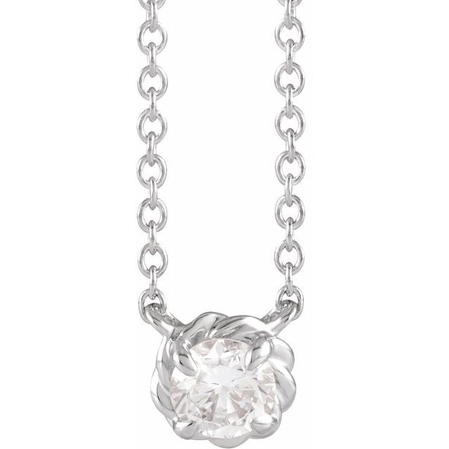 14k-white-1/4-ct-natural-diamond-claw-prong-rope-18"-necklace