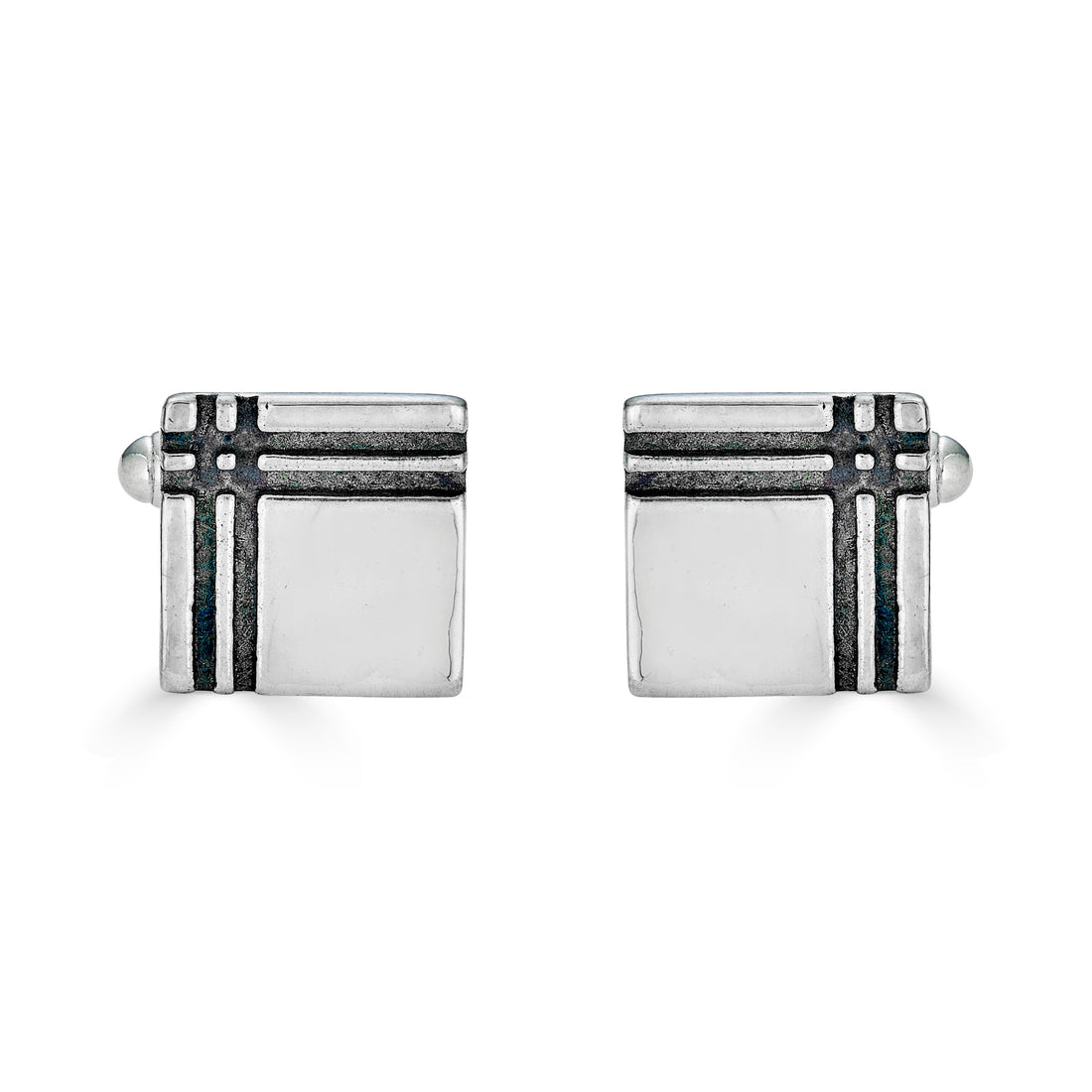 Plaid Cufflinks