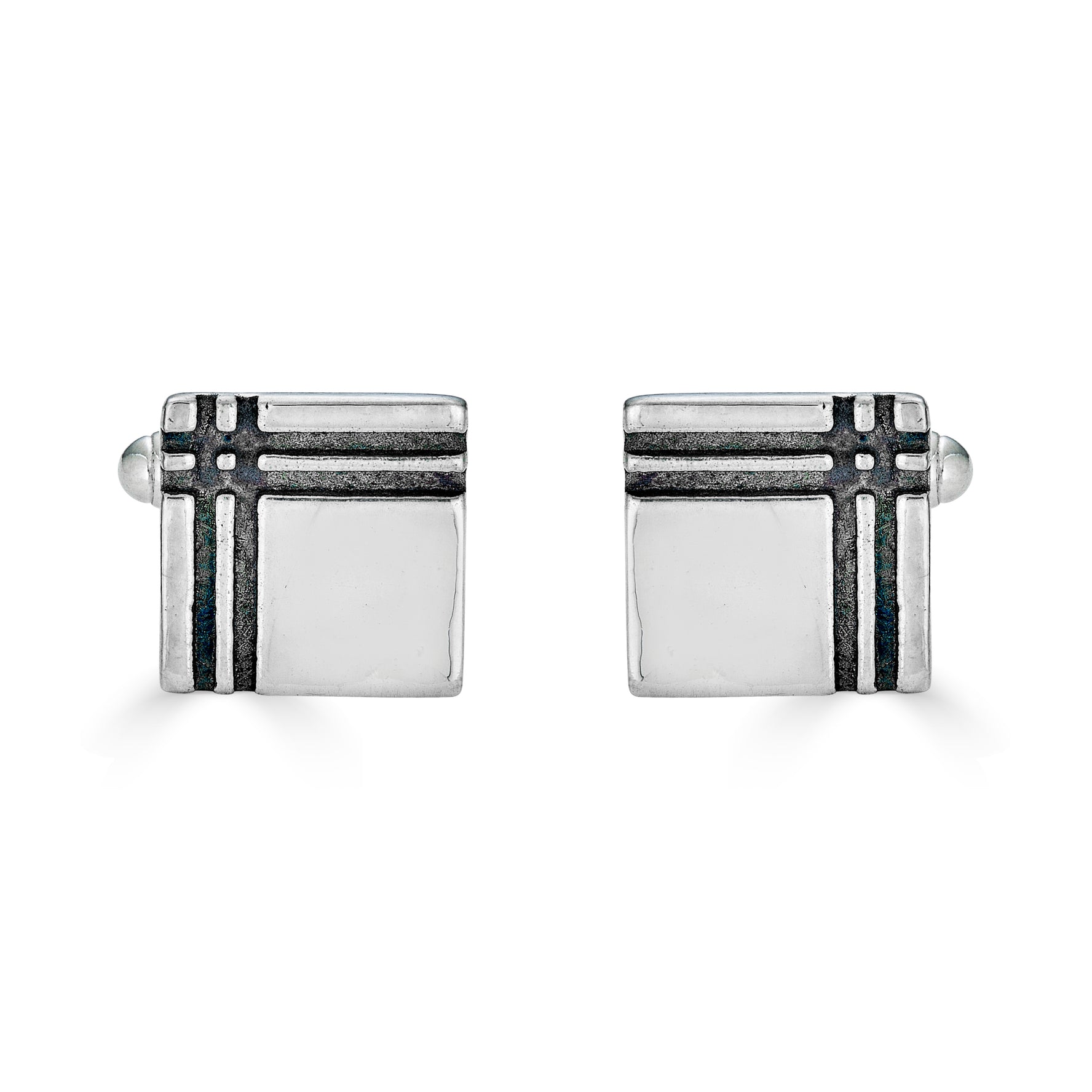 Plaid Cufflinks