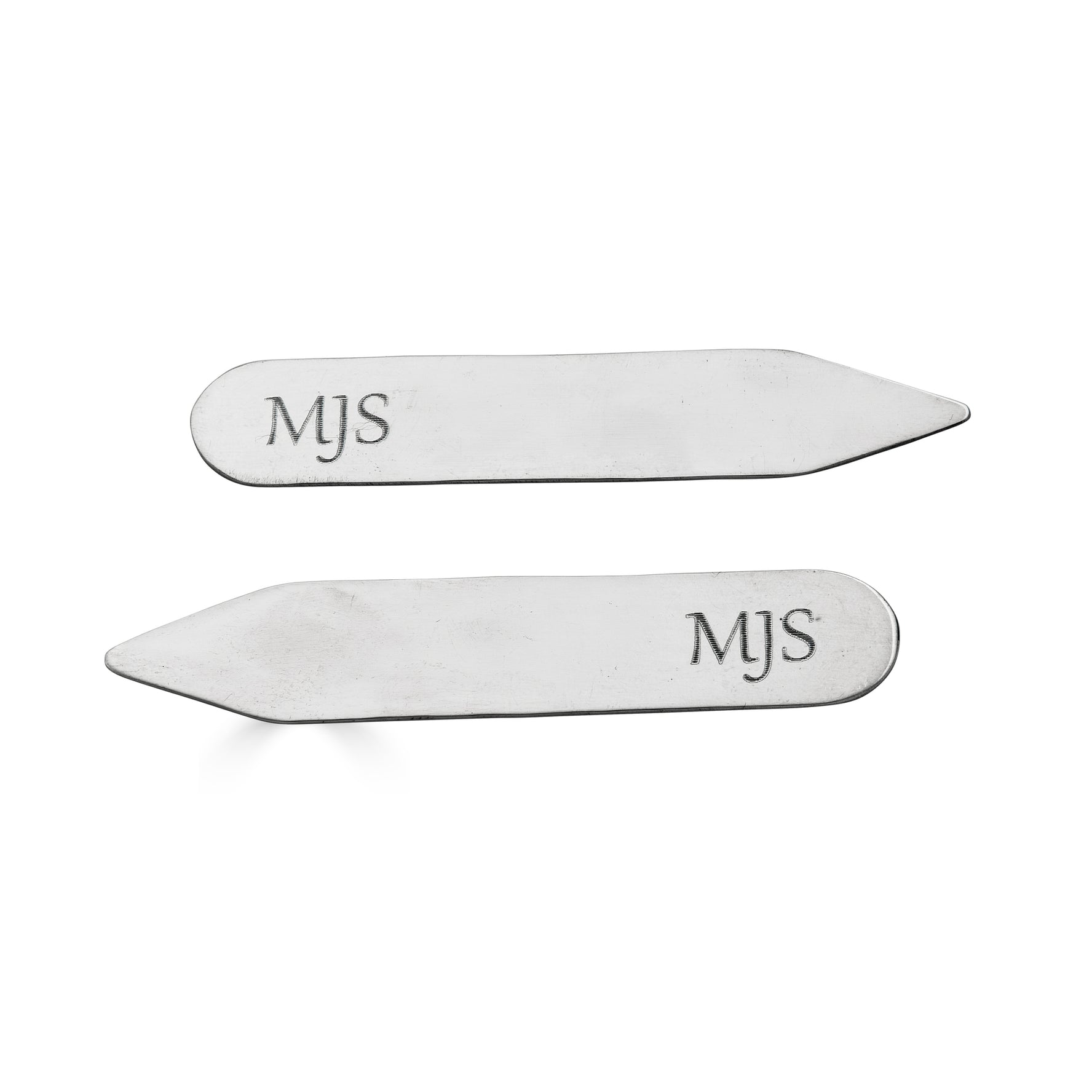 Monogrammed Collar Stays