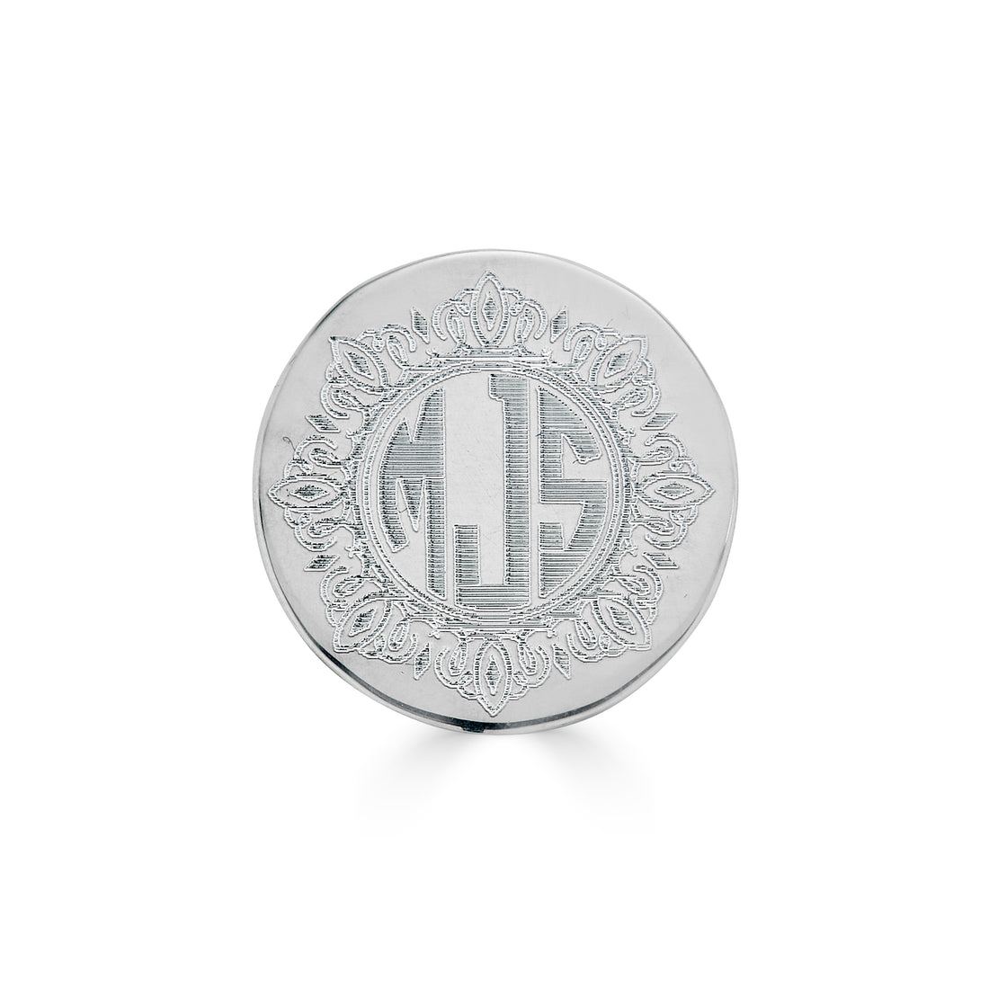 Monogrammed Golf Ball Marker