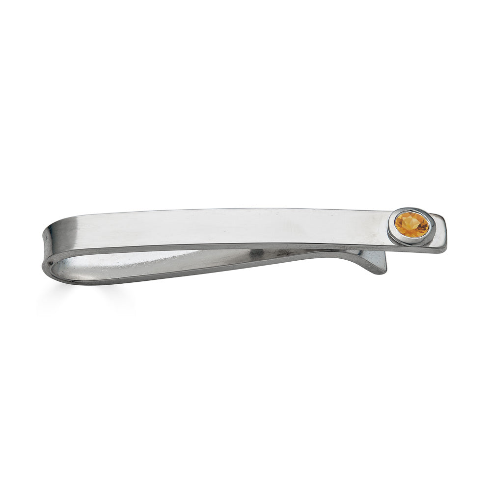 Birthstone Tie Bar