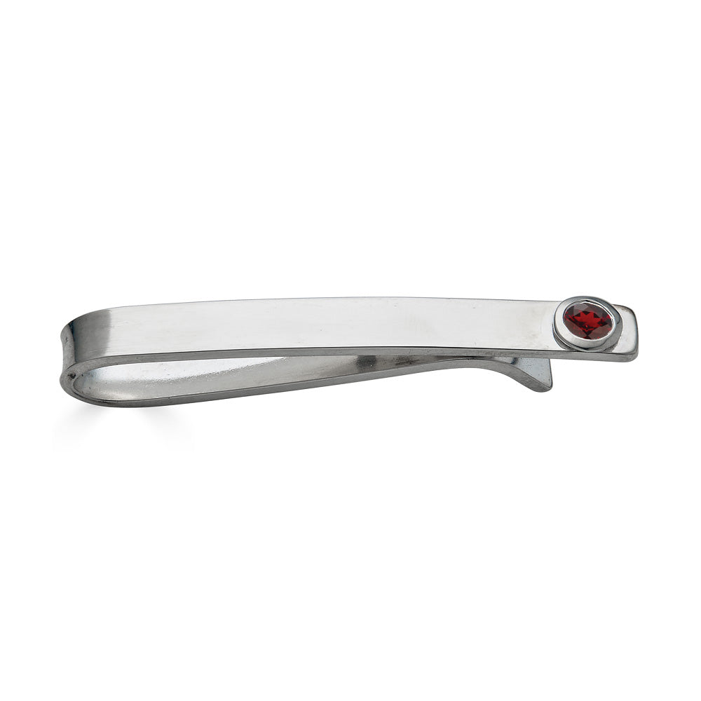 Birthstone Tie Bar