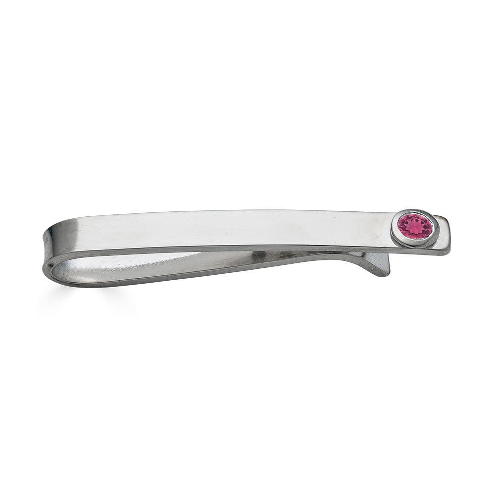 Birthstone Tie Bar