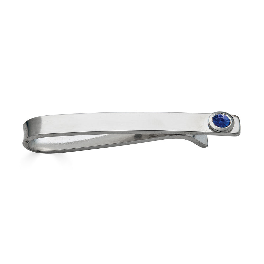 Birthstone Tie Bar