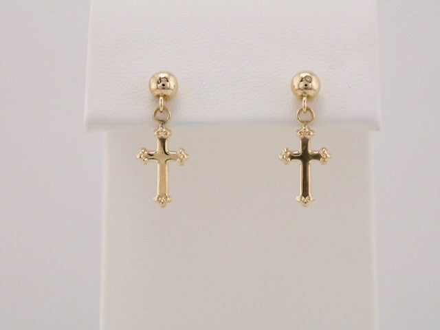 14k-yellow--cross-earrings